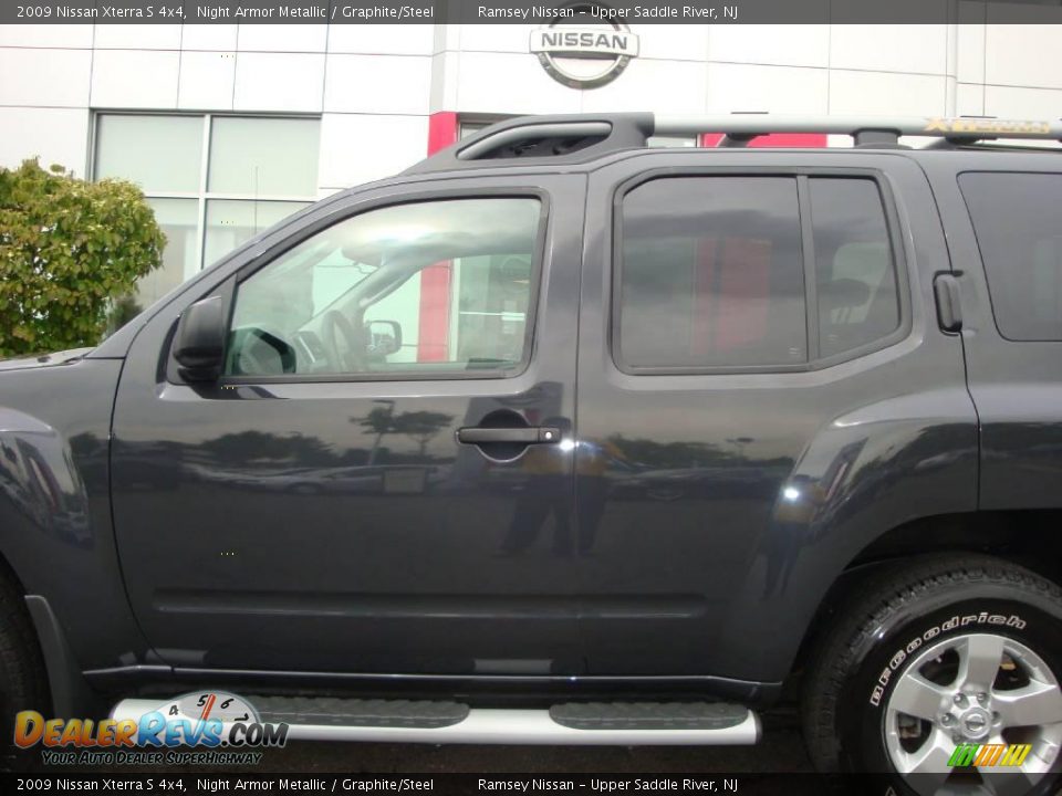 2009 Nissan Xterra S 4x4 Night Armor Metallic / Graphite/Steel Photo #18
