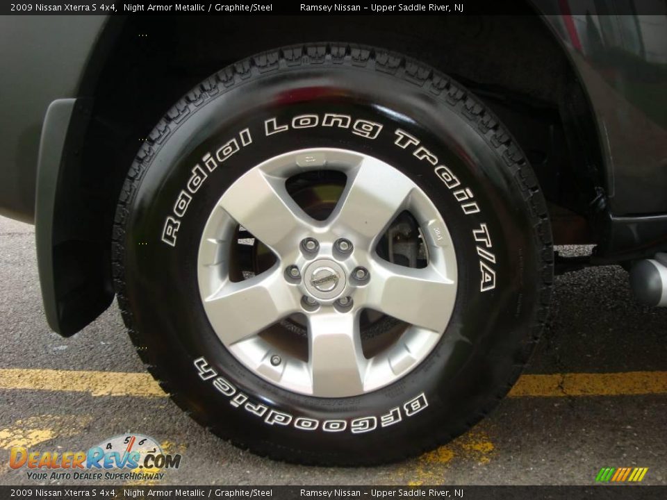 2009 Nissan Xterra S 4x4 Night Armor Metallic / Graphite/Steel Photo #26