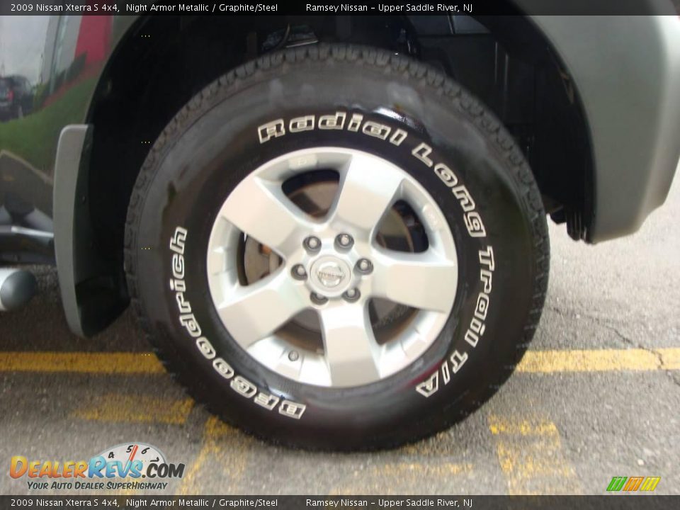 2009 Nissan Xterra S 4x4 Night Armor Metallic / Graphite/Steel Photo #27