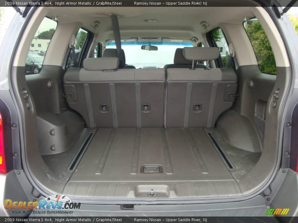 2009 Nissan Xterra S 4x4 Night Armor Metallic / Graphite/Steel Photo #28