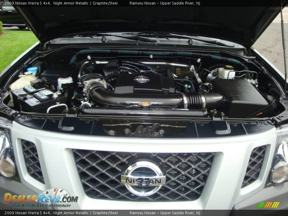 2009 Nissan Xterra S 4x4 Night Armor Metallic / Graphite/Steel Photo #29