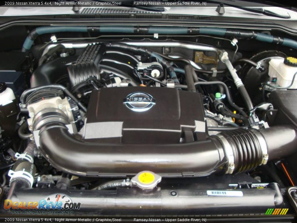 2009 Nissan Xterra S 4x4 Night Armor Metallic / Graphite/Steel Photo #30