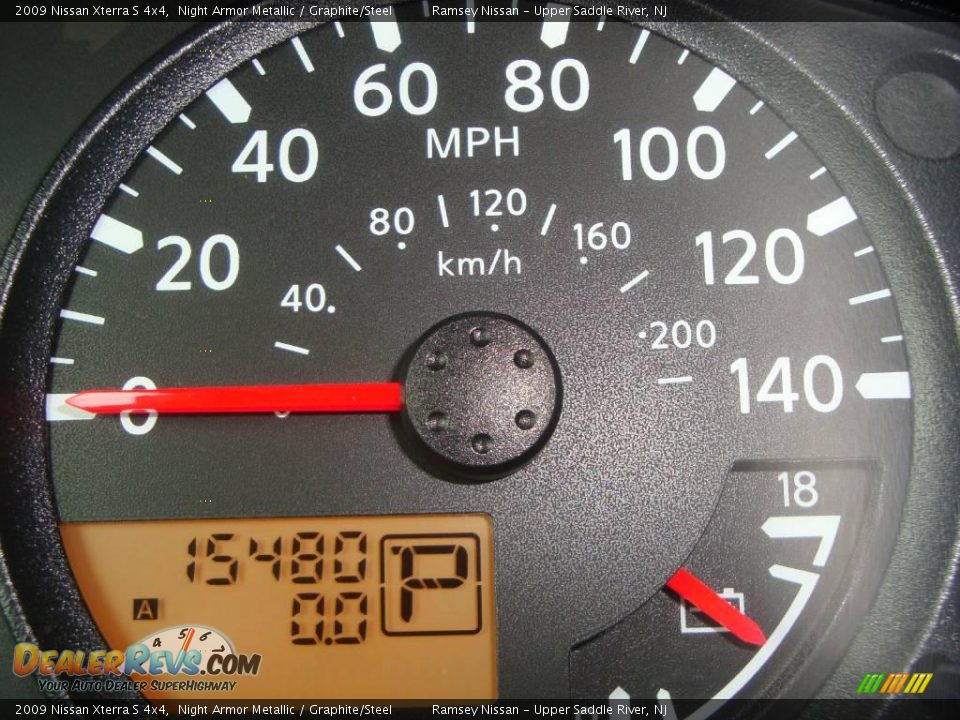 2009 Nissan Xterra S 4x4 Night Armor Metallic / Graphite/Steel Photo #36