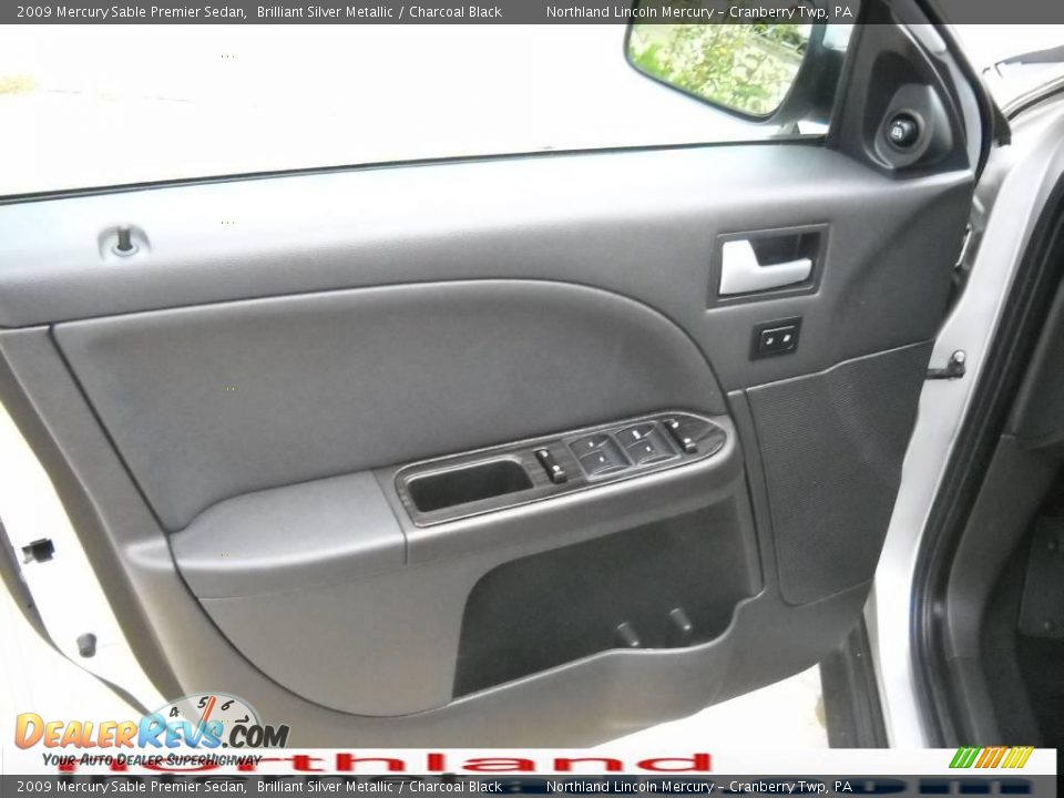 2009 Mercury Sable Premier Sedan Brilliant Silver Metallic / Charcoal Black Photo #6