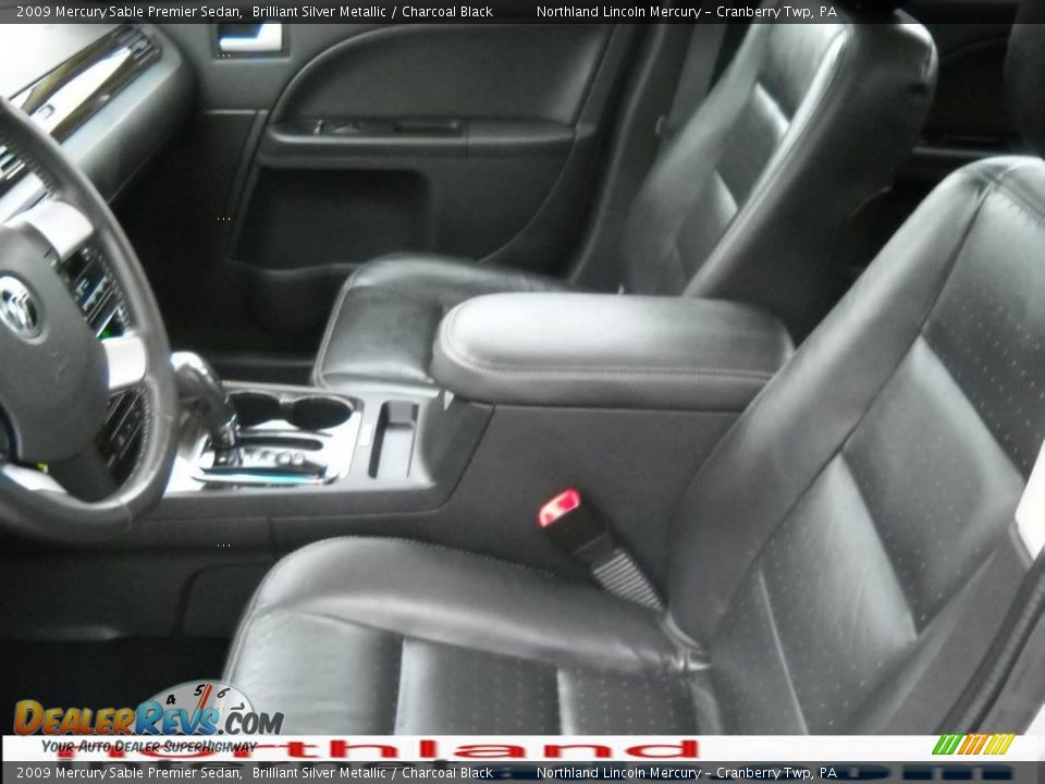 2009 Mercury Sable Premier Sedan Brilliant Silver Metallic / Charcoal Black Photo #8
