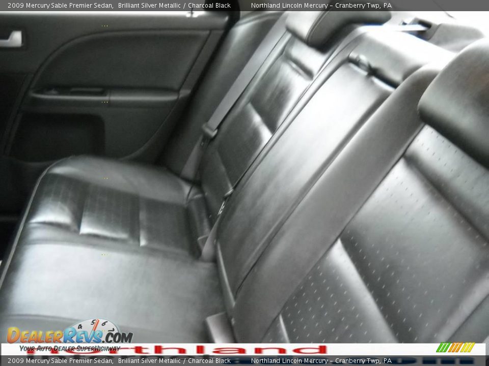 2009 Mercury Sable Premier Sedan Brilliant Silver Metallic / Charcoal Black Photo #12