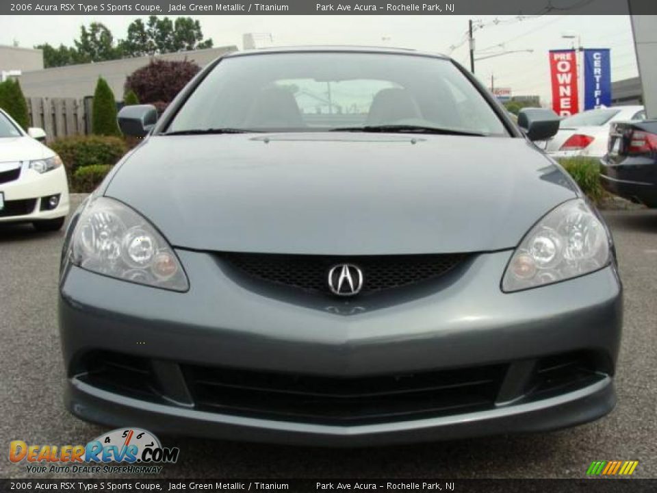 2006 Acura RSX Type S Sports Coupe Jade Green Metallic / Titanium Photo #2