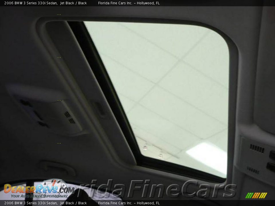 2006 BMW 3 Series 330i Sedan Jet Black / Black Photo #19