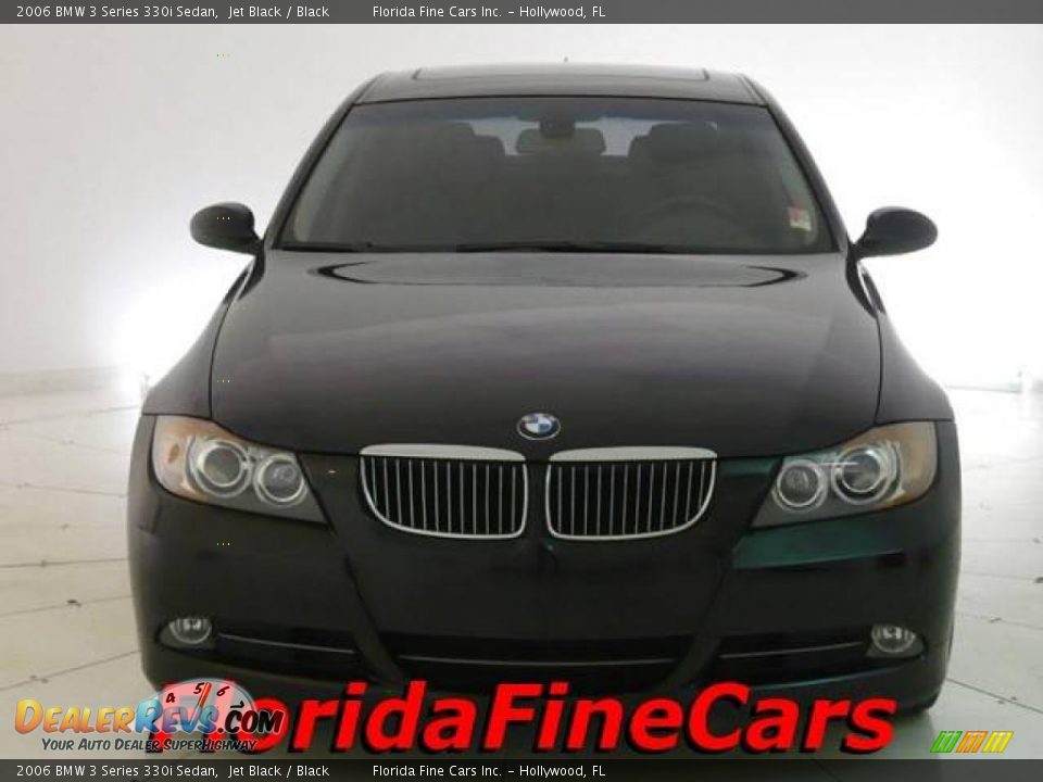 2006 BMW 3 Series 330i Sedan Jet Black / Black Photo #5