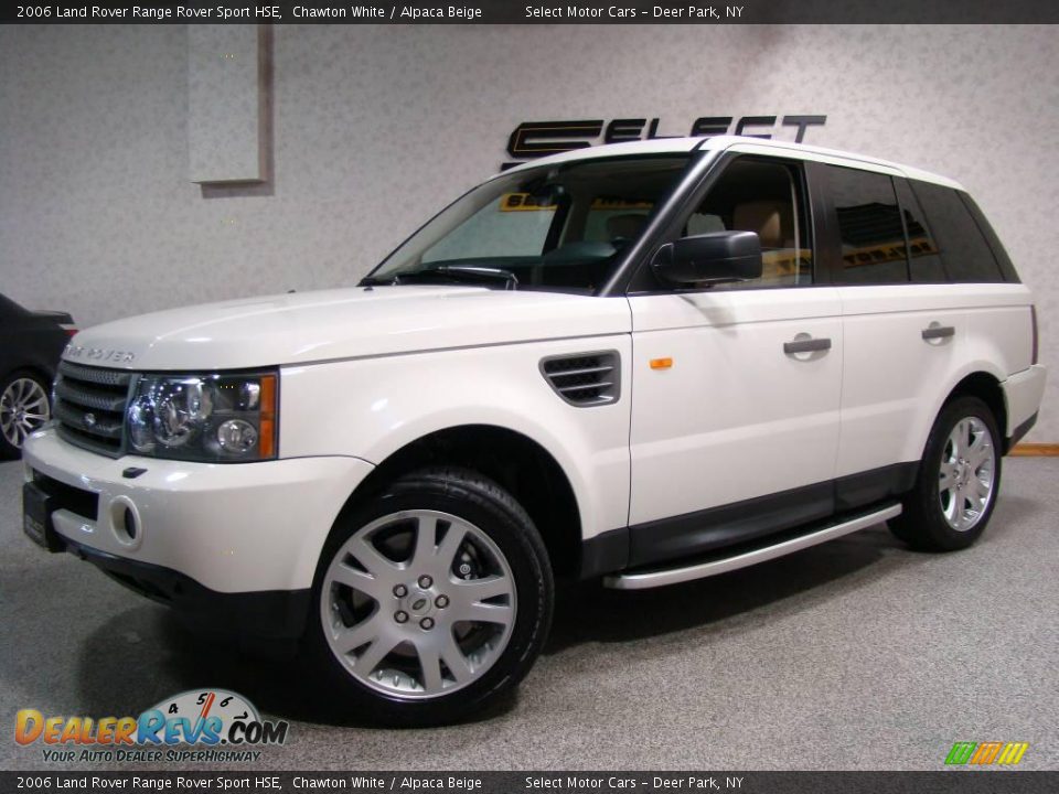 2006 Land Rover Range Rover Sport HSE Chawton White / Alpaca Beige Photo #1