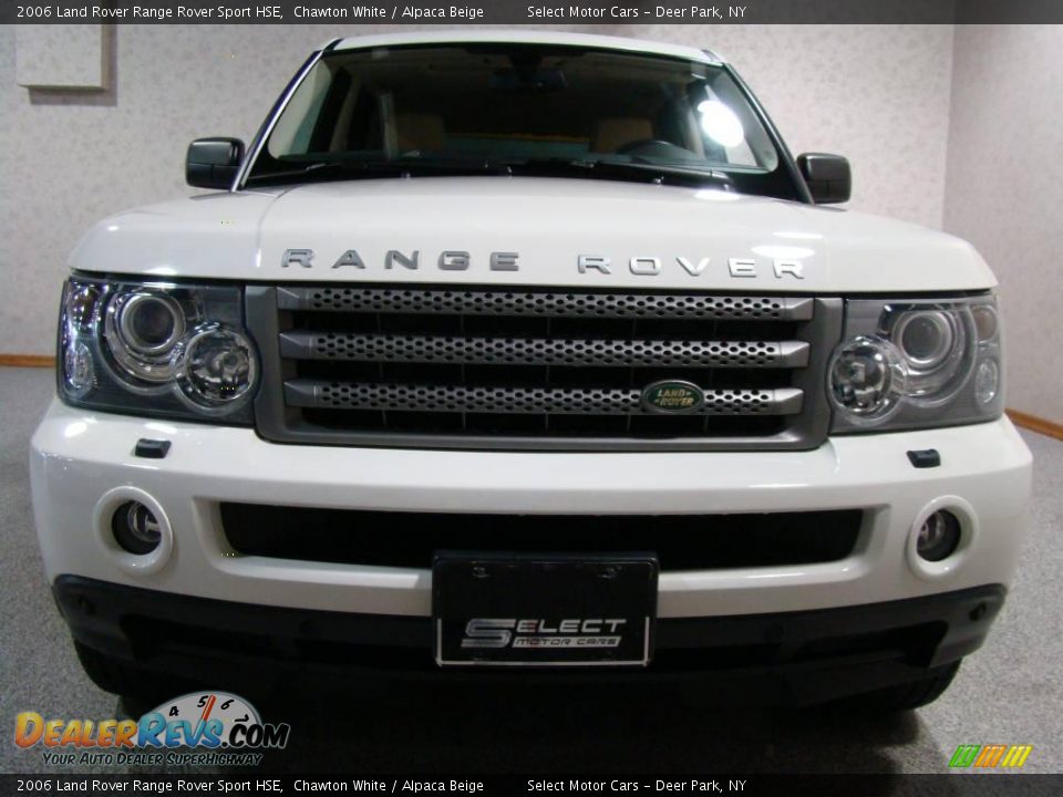 2006 Land Rover Range Rover Sport HSE Chawton White / Alpaca Beige Photo #2
