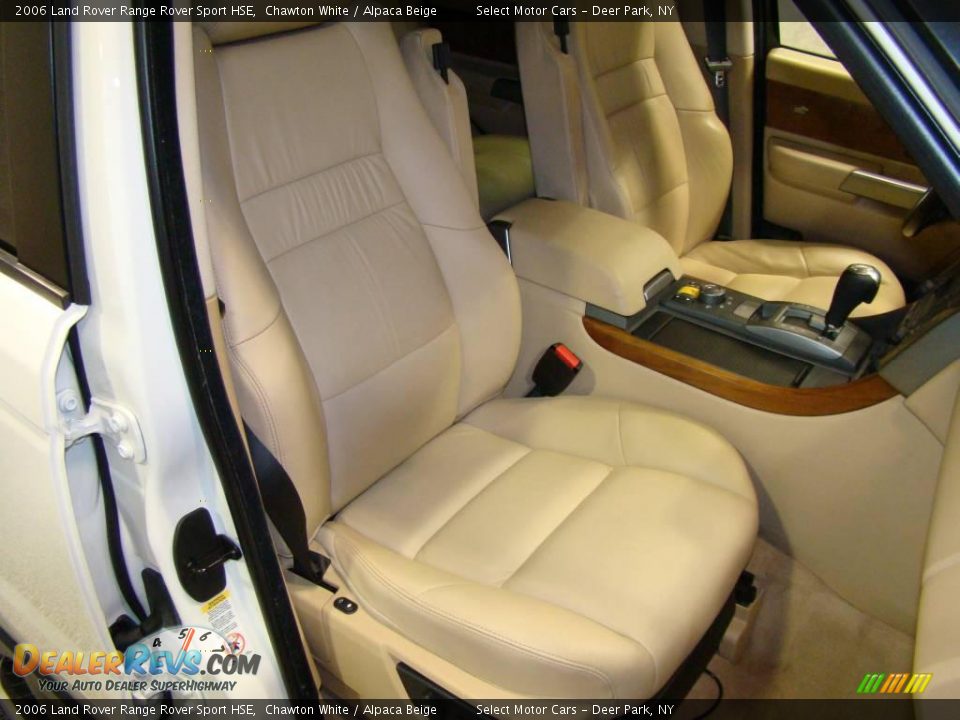 2006 Land Rover Range Rover Sport HSE Chawton White / Alpaca Beige Photo #10