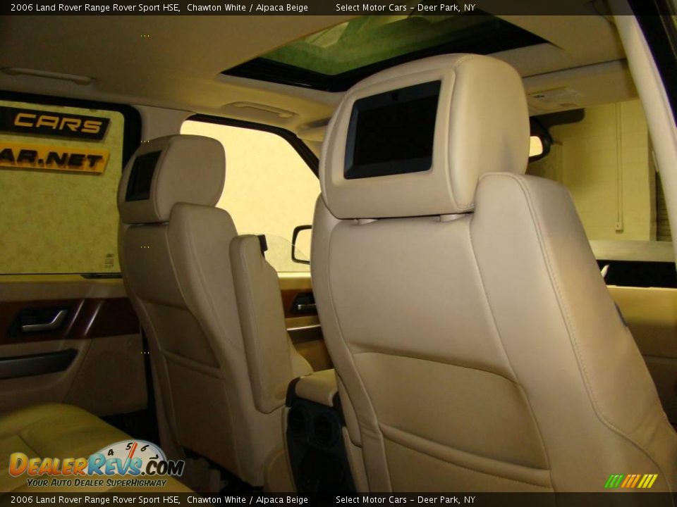 2006 Land Rover Range Rover Sport HSE Chawton White / Alpaca Beige Photo #11