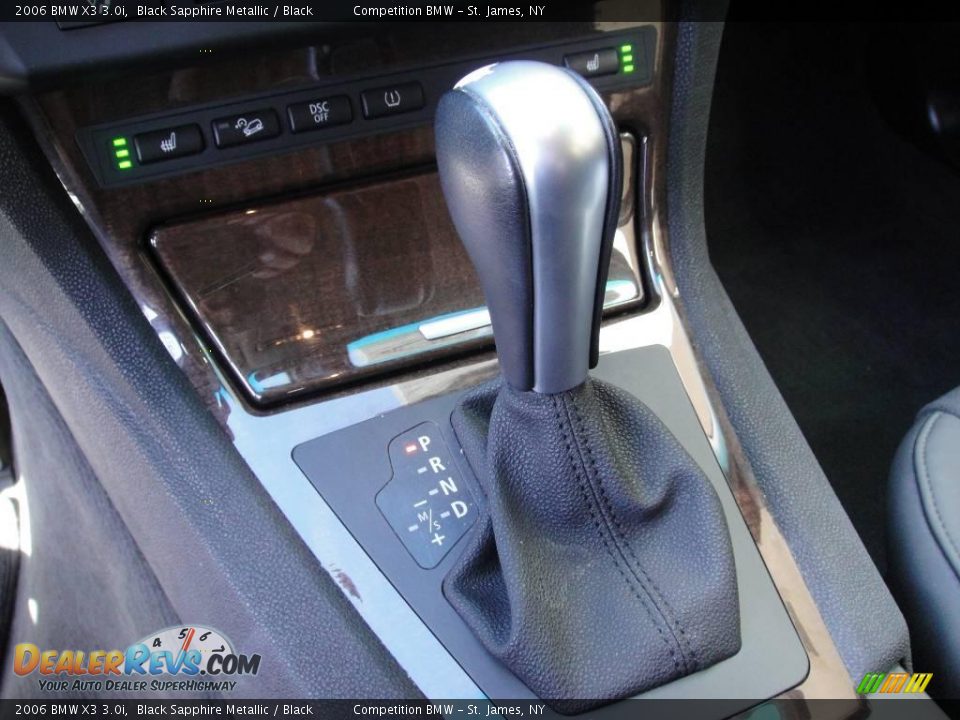 2006 BMW X3 3.0i Black Sapphire Metallic / Black Photo #14