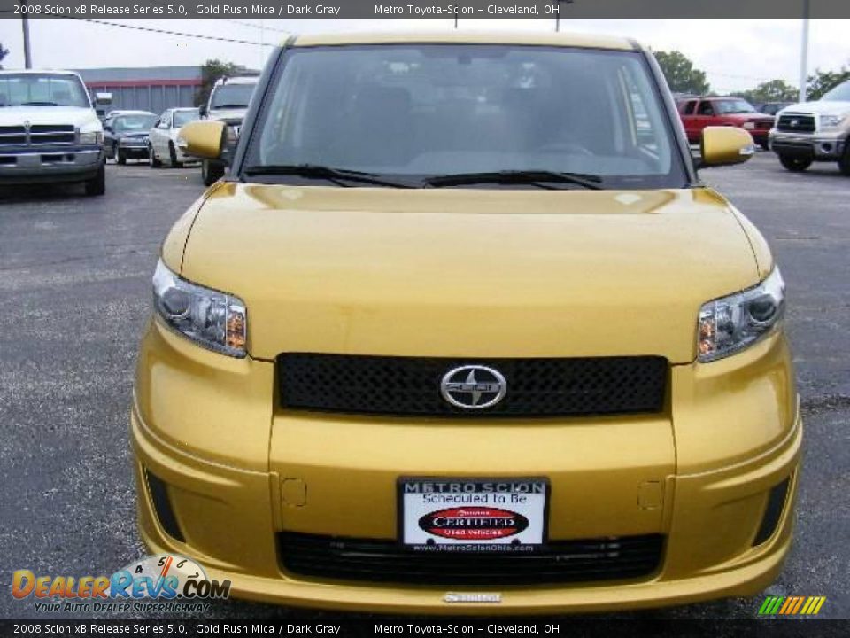 2008 Scion xB Release Series 5.0 Gold Rush Mica / Dark Gray Photo #8