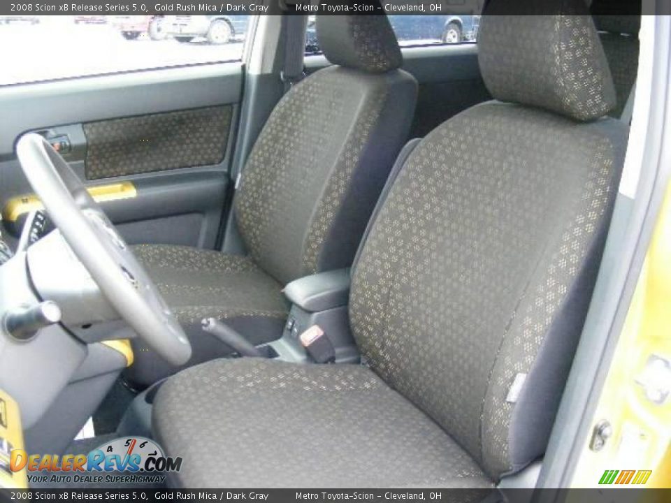 2008 Scion xB Release Series 5.0 Gold Rush Mica / Dark Gray Photo #9