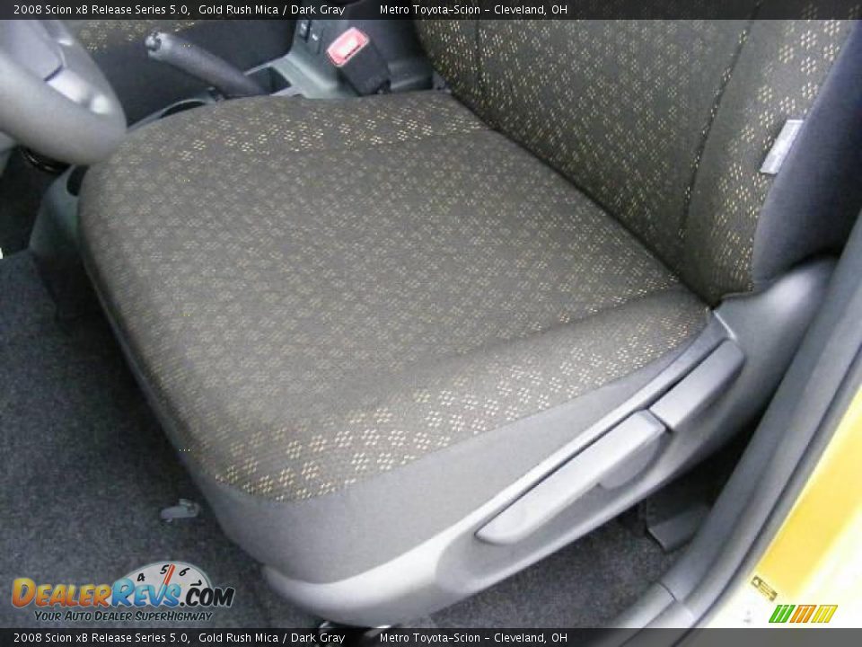 2008 Scion xB Release Series 5.0 Gold Rush Mica / Dark Gray Photo #10