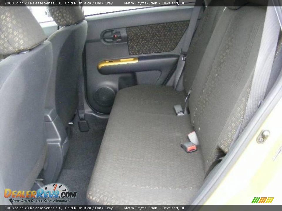 2008 Scion xB Release Series 5.0 Gold Rush Mica / Dark Gray Photo #11