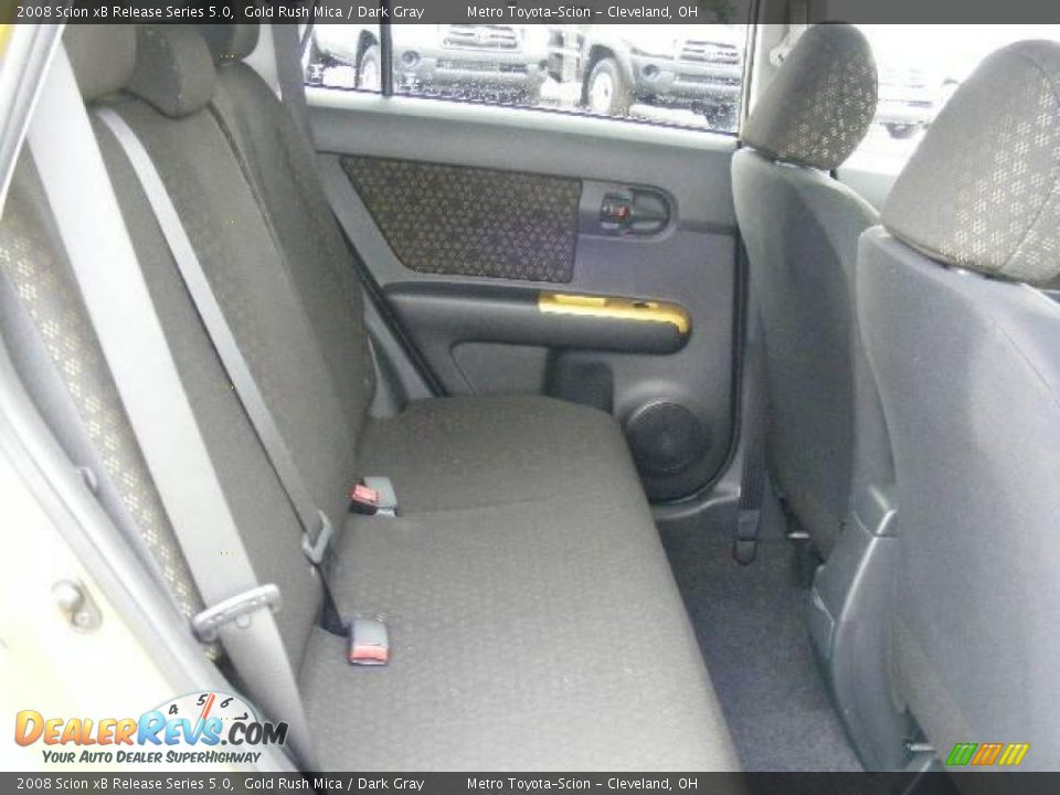 2008 Scion xB Release Series 5.0 Gold Rush Mica / Dark Gray Photo #12