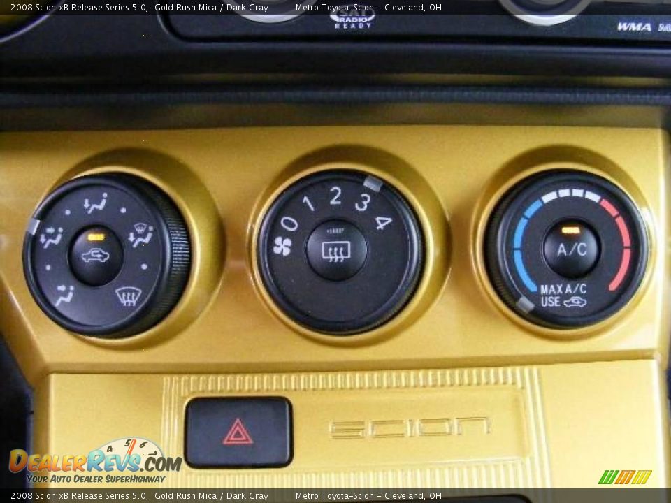 2008 Scion xB Release Series 5.0 Gold Rush Mica / Dark Gray Photo #21