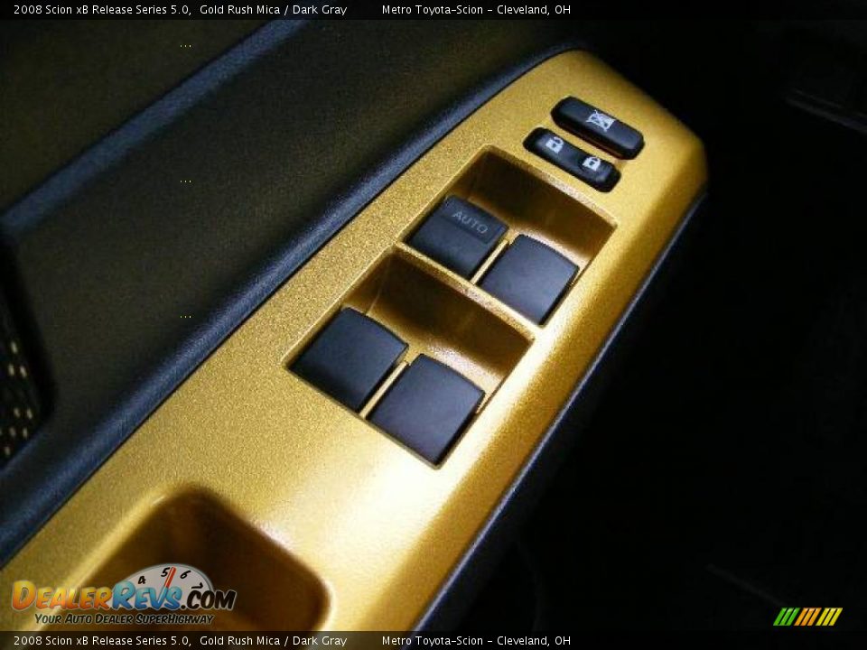 2008 Scion xB Release Series 5.0 Gold Rush Mica / Dark Gray Photo #23