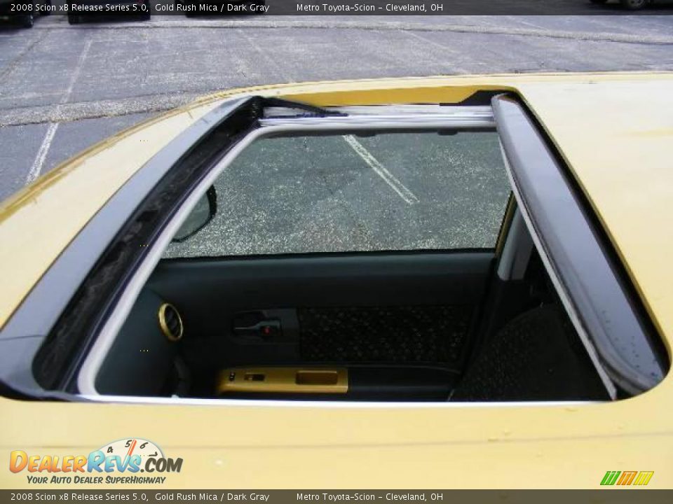 2008 Scion xB Release Series 5.0 Gold Rush Mica / Dark Gray Photo #26