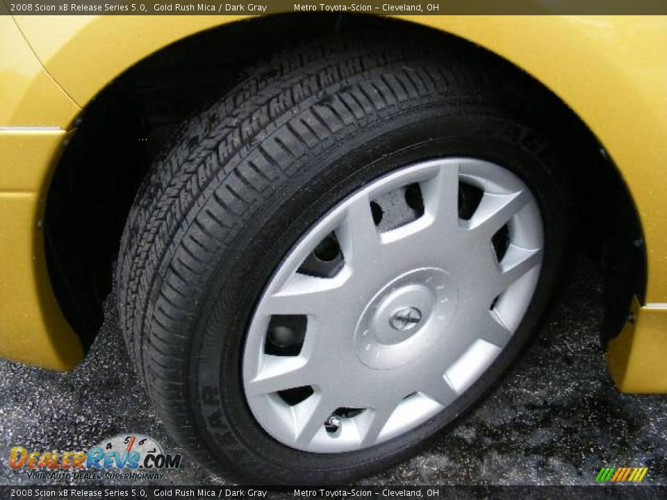 2008 Scion xB Release Series 5.0 Gold Rush Mica / Dark Gray Photo #28