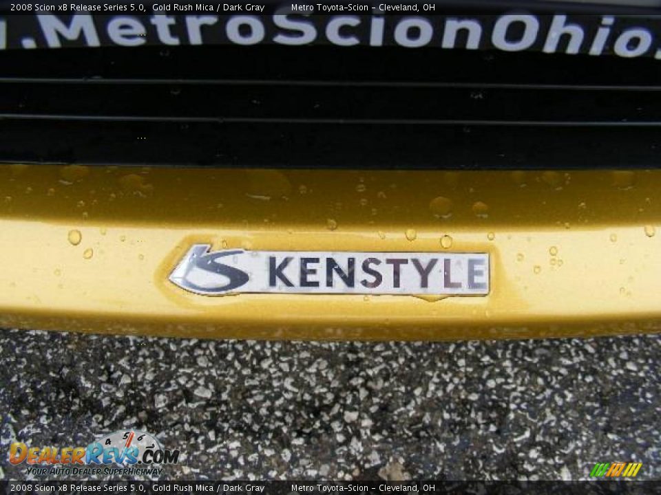 2008 Scion xB Release Series 5.0 Gold Rush Mica / Dark Gray Photo #29