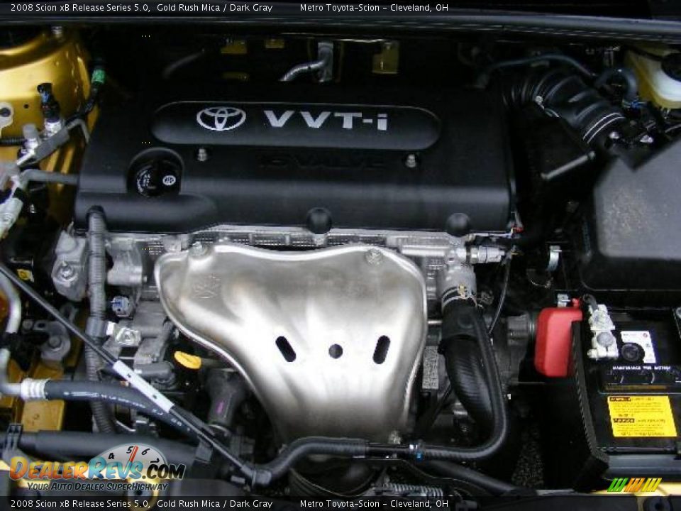 2008 Scion xB Release Series 5.0 Gold Rush Mica / Dark Gray Photo #30