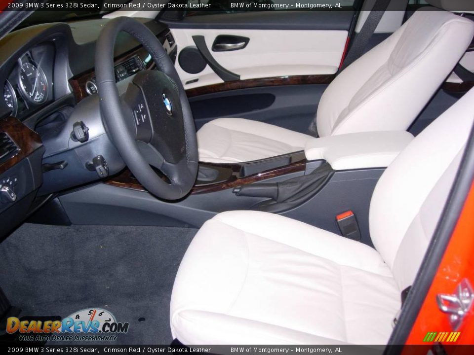 2009 BMW 3 Series 328i Sedan Crimson Red / Oyster Dakota Leather Photo #12