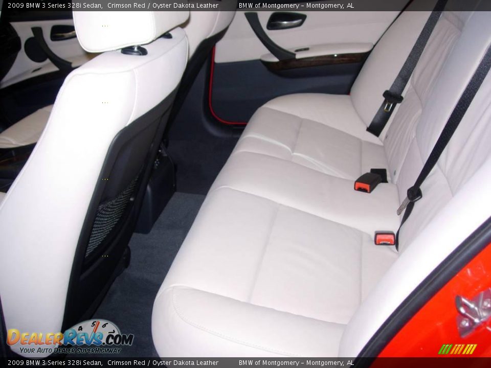 2009 BMW 3 Series 328i Sedan Crimson Red / Oyster Dakota Leather Photo #14