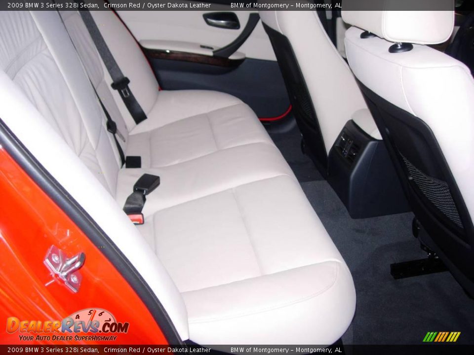 2009 BMW 3 Series 328i Sedan Crimson Red / Oyster Dakota Leather Photo #15