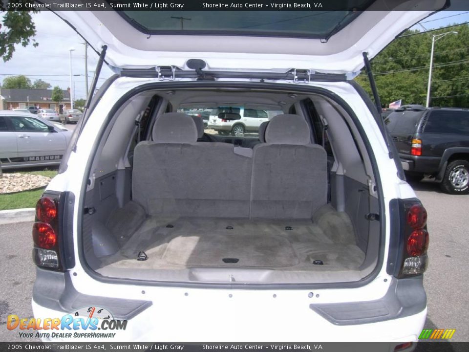 2005 Chevrolet TrailBlazer LS 4x4 Summit White / Light Gray Photo #10