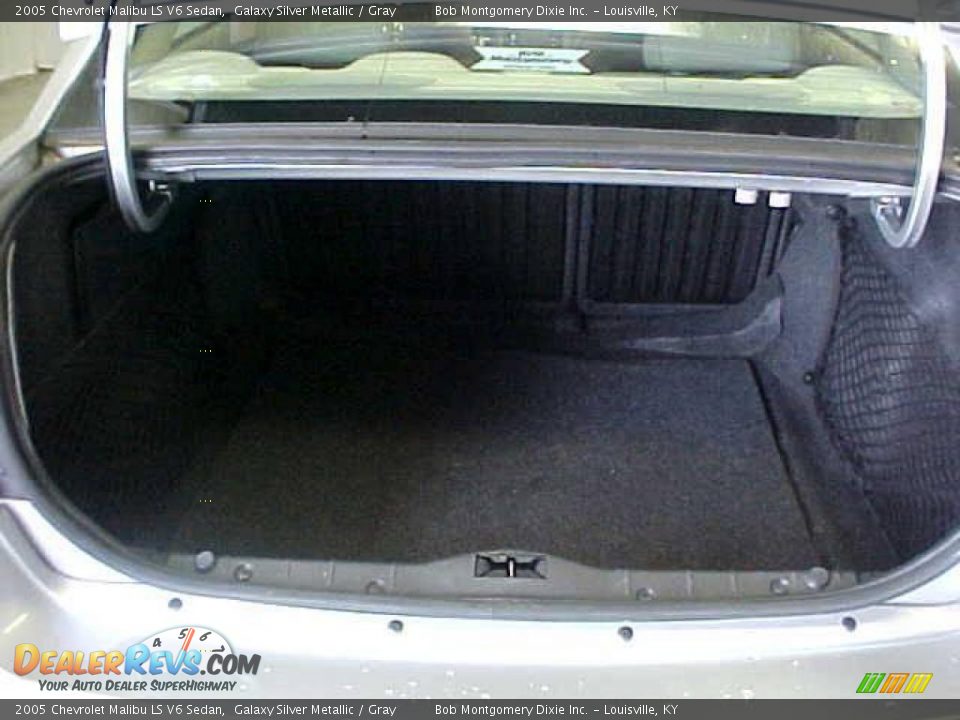 2005 Chevrolet Malibu LS V6 Sedan Galaxy Silver Metallic / Gray Photo #25