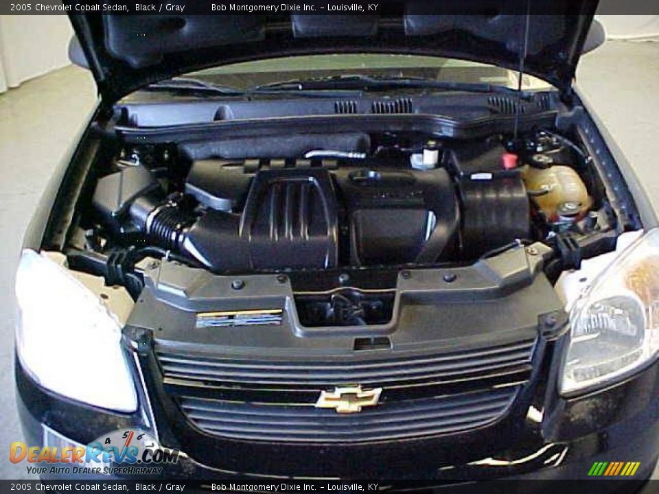 2005 Chevrolet Cobalt Sedan Black / Gray Photo #5