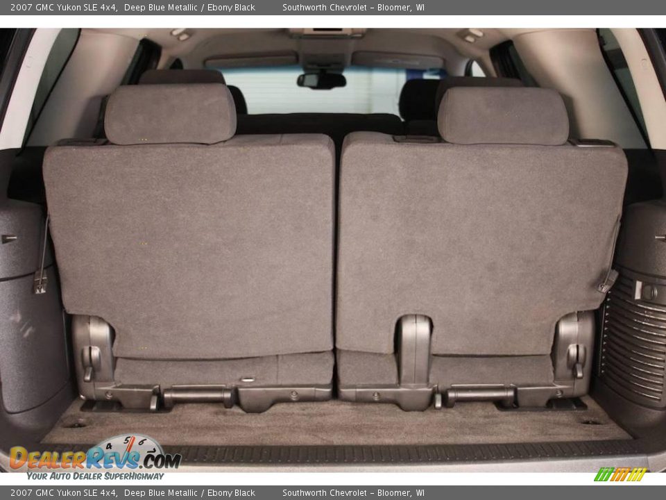 2007 GMC Yukon SLE 4x4 Deep Blue Metallic / Ebony Black Photo #8