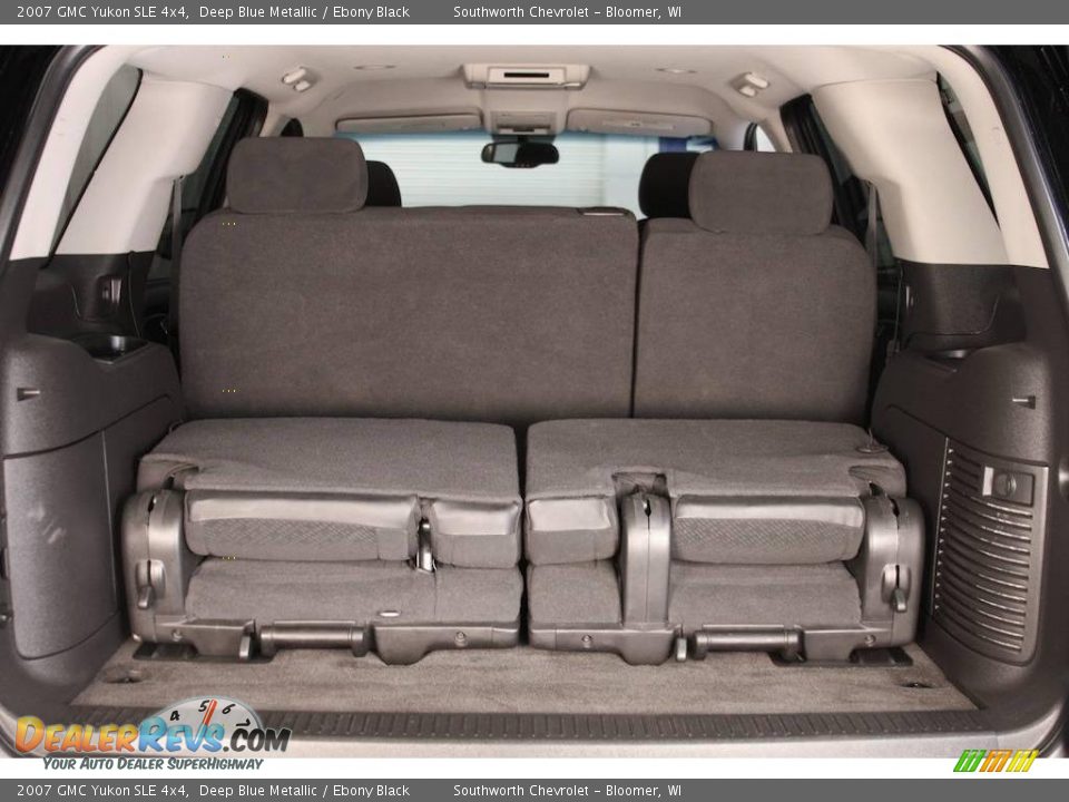 2007 GMC Yukon SLE 4x4 Deep Blue Metallic / Ebony Black Photo #9