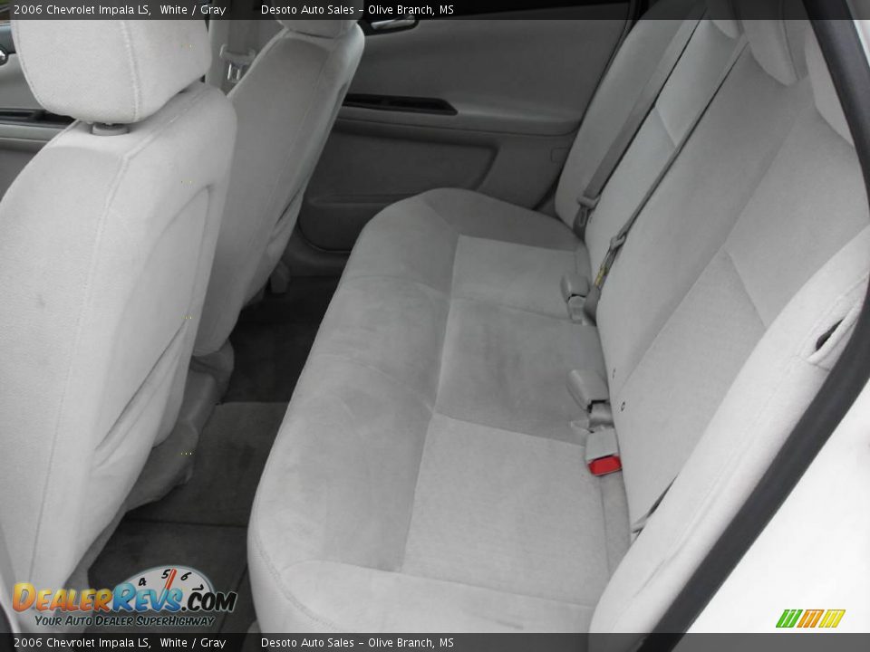 2006 Chevrolet Impala LS White / Gray Photo #15