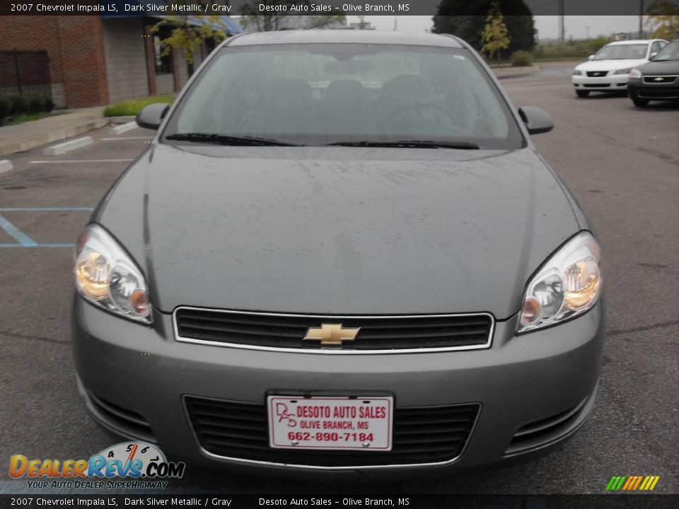 2007 Chevrolet Impala LS Dark Silver Metallic / Gray Photo #3