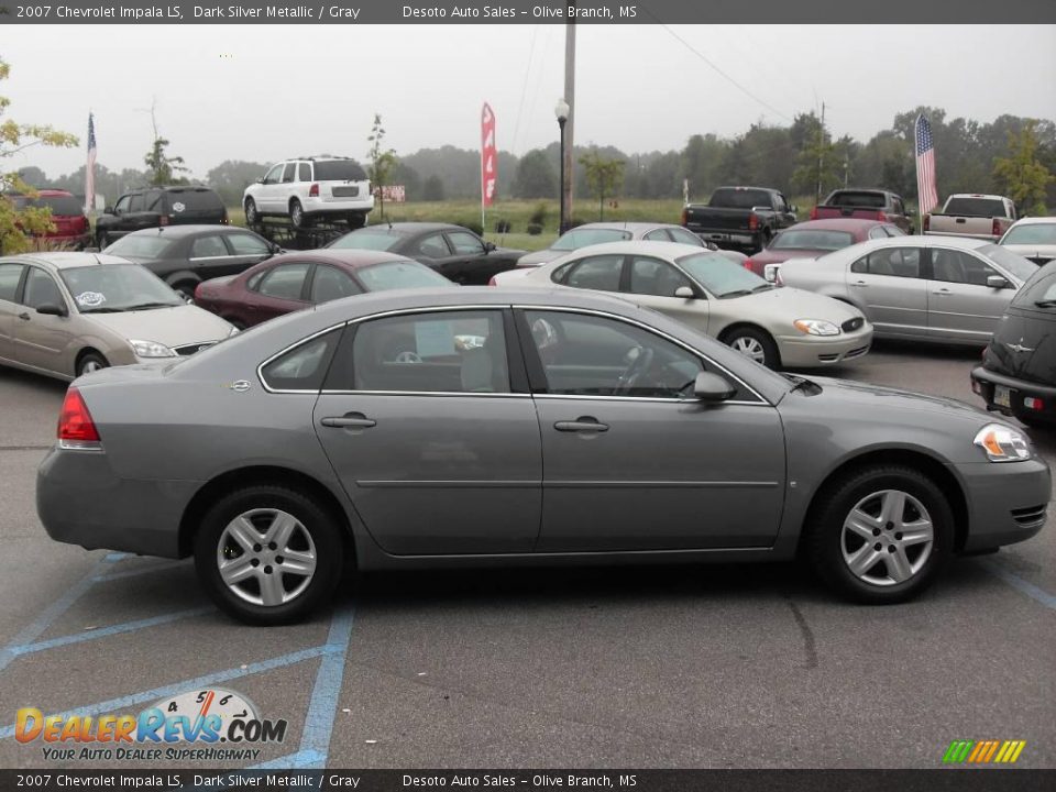 2007 Chevrolet Impala LS Dark Silver Metallic / Gray Photo #5