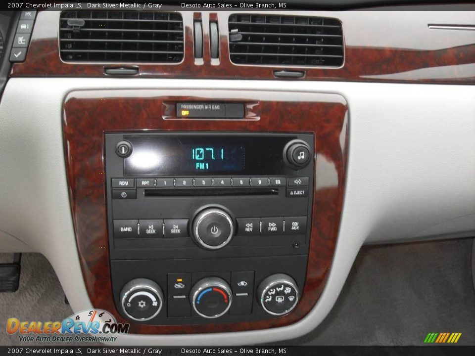 2007 Chevrolet Impala LS Dark Silver Metallic / Gray Photo #11