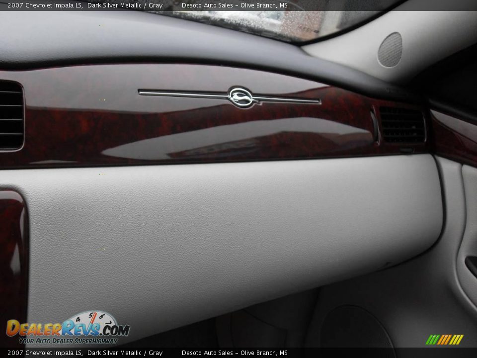 2007 Chevrolet Impala LS Dark Silver Metallic / Gray Photo #12