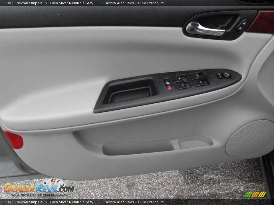 2007 Chevrolet Impala LS Dark Silver Metallic / Gray Photo #13