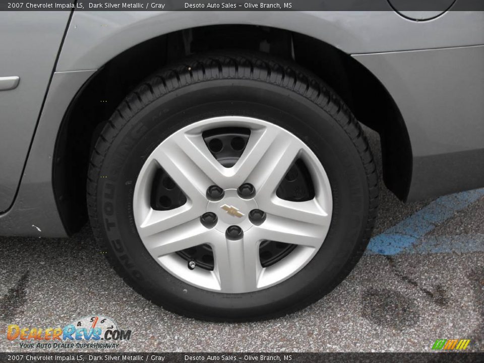 2007 Chevrolet Impala LS Dark Silver Metallic / Gray Photo #16