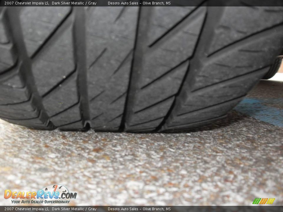 2007 Chevrolet Impala LS Dark Silver Metallic / Gray Photo #17