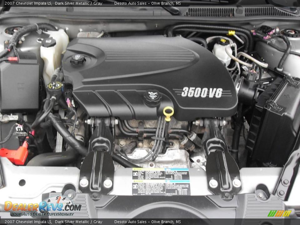 2007 Chevrolet Impala LS Dark Silver Metallic / Gray Photo #18