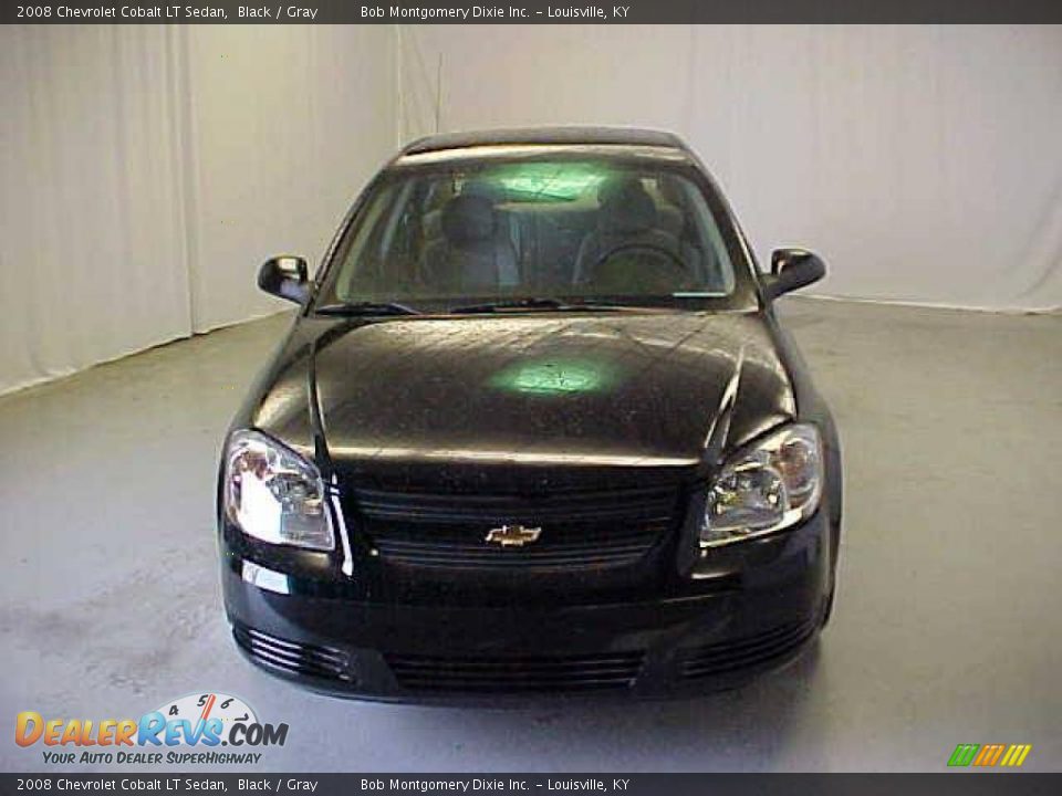 2008 Chevrolet Cobalt LT Sedan Black / Gray Photo #2