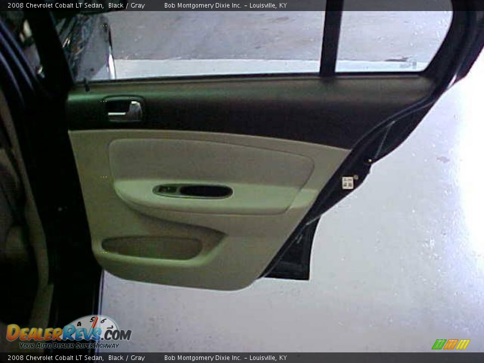 2008 Chevrolet Cobalt LT Sedan Black / Gray Photo #9