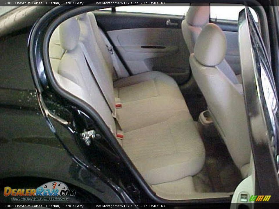 2008 Chevrolet Cobalt LT Sedan Black / Gray Photo #10