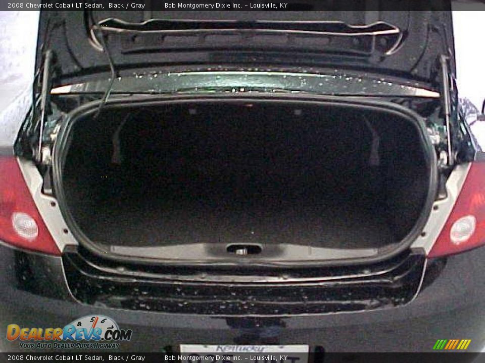 2008 Chevrolet Cobalt LT Sedan Black / Gray Photo #12
